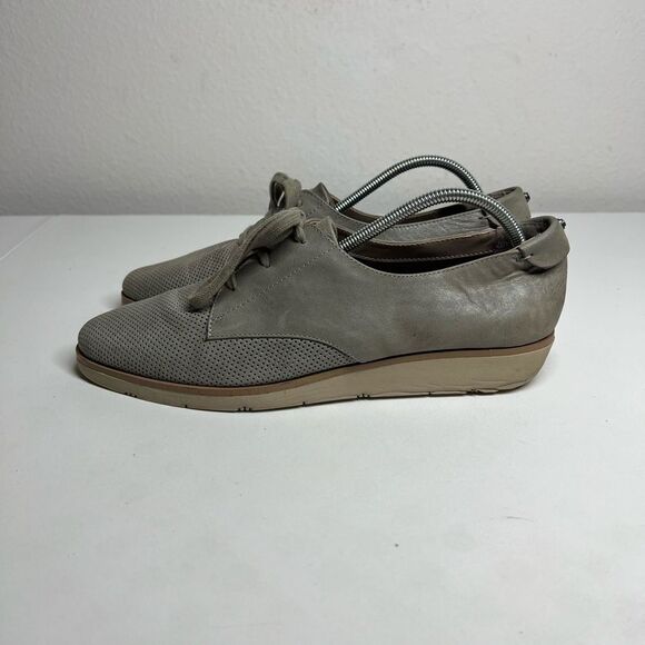Aerosoles Women's Sidecar Oxford Gray Metallic Size 9,5 - Picture 2 of 7